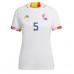 Belgien Jan Vertonghen #5 Fußballbekleidung Auswärtstrikot Damen WM 2022 Kurzarm